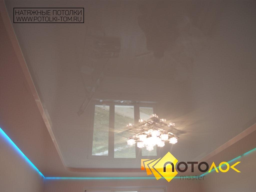 Натяжной потолок с подсветкой, светодиодная подсветка натяжных потолков под ключ.